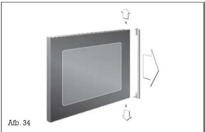 GAGGENAU EB 204 - Demonteren van de ovenruit - 1