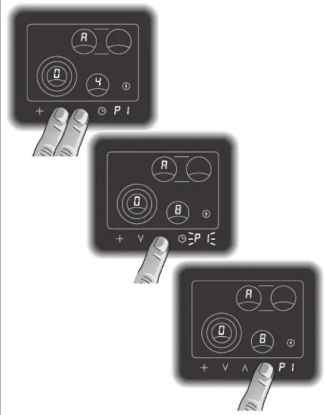 GAGGENAU CK 482 - Keuzemenu - 1