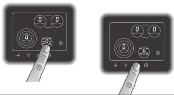 GAGGENAU CK 481 - In- en uitschakelen van de kookplaat - 1