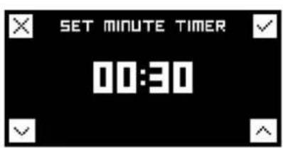 BERTAZZONI PRO90 6 MFE D XT - Tijd – Minute Timer - 2