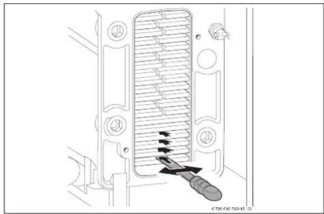 BOSCH 30 HRC II Turbo Tower - Ketelblok controleren en reinigen - 3