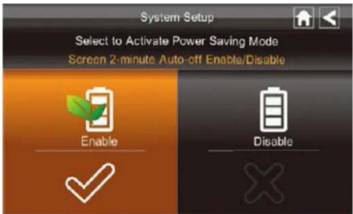 ELRO CS89T - Het instellingenscherm van het systeem - 2