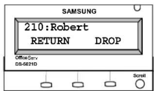 SAMSUNG 210:Robert RETURN DROP OfficeServ DS-5021D Scroll