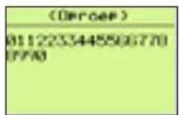 (Droer) 0112233445566770 (FFA)