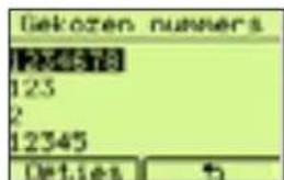 Gekozen numbers 12358 123 2 12345 Deties 5