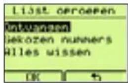 List. ofroeren Intervangen Jekozen nunners Alles wissen