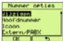 BELGACOM Maestro 2055 - Om het icoon bij het nummer vast te leggen: - 4