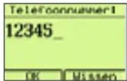 Telefoonnummer 12345_