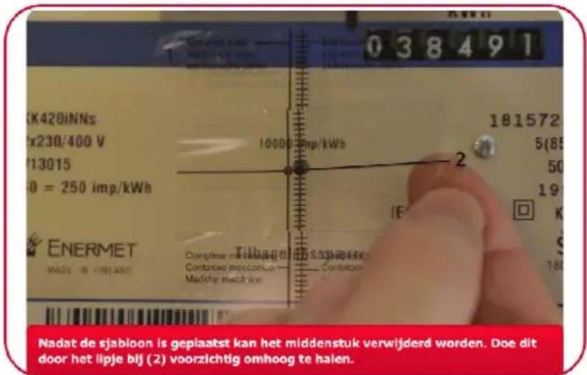 038491 OK420INNs 1x230/400 V 113015 0 = 250 imp/kWh 181572 10000 imp/kWh 5(85) 50 19 IF ENERMET Made in 2015 Compleve middelde Contasie meccenCo — Contasie Maddig machika S330BHD Nadat de sjabloon is geplaatst kan het middenstuk verwijderd worden. Doe dit door het lipje bij (2) voorzichtig omhoog te…