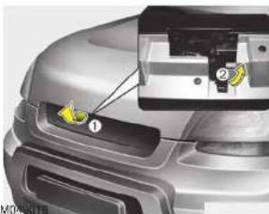 KIA Soul (2008) - Motorkap; openen van - 1