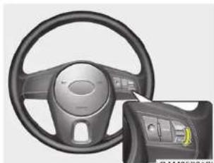 KIA Soul (2008) - Rijsnelheid instellen: - 1