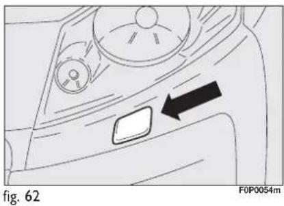 FIAT Scudo (2011) - Achterruitsproeier (indien aanwezig) fig. 61 - 2