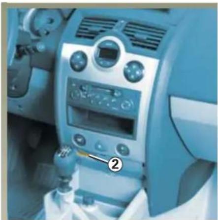 RENAULT Megane (2004) - Waarschuwingslampje storing - 1