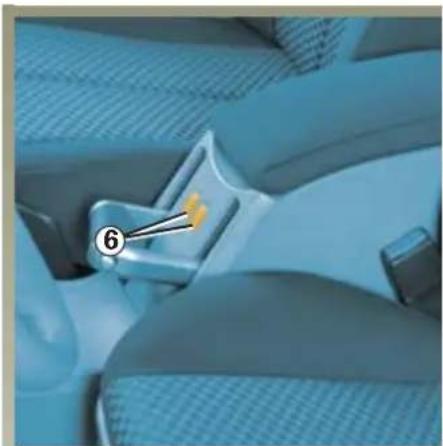 RENAULT Megane (2004) - Toegang tot de zitplaatsen (3-deurs uitvoeringen) - 1