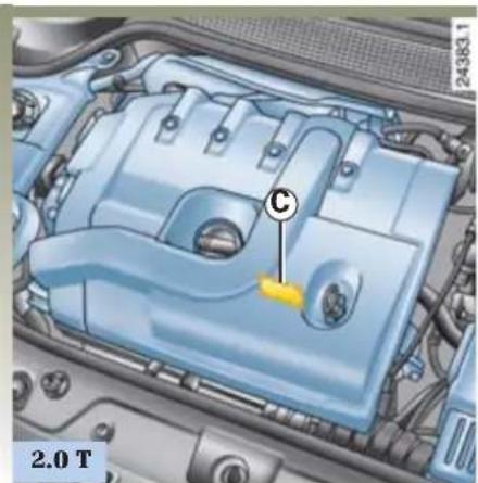 RENAULT Megane (2004) - IDENTIFICATIEPLAATJES (vervolg) - 3