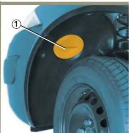 RENAULT Megane (2004) - KOPLAMPEN MET HALOGEENLAMPEN: BEREIKBAARHEID - 1