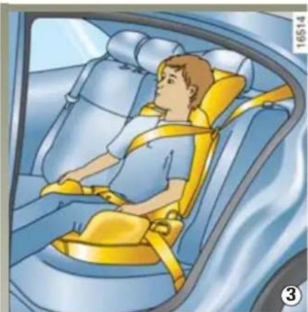 RENAULT Megane (2004) - VOOR DE VEILIGHEID VAN DE KINDEREN (vervolg) - 1
