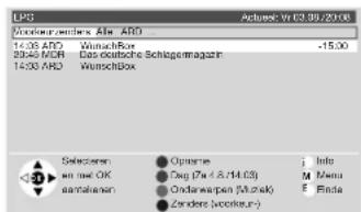 LOEWE Aconda 9372 - EPG-modus - 4