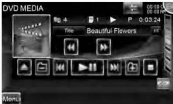 DVD MEDIA 4 1 P 0:03:24 Title Beautiful Flowers Menu