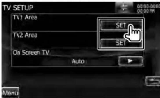 KENWOOD DXN9260BT - Elk item instellen - 1