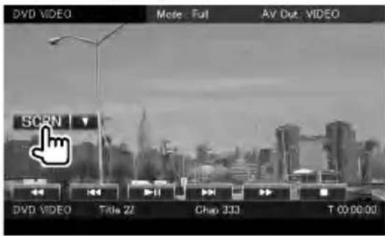 DVD VIDEO Mode: Full AV Out: VIDEO SCRN DVD VIDEO Title 22 Chap 333 T 00:00:00