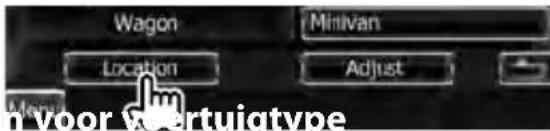 Wagon Minivan Location Adjust n voor vertuiqtype