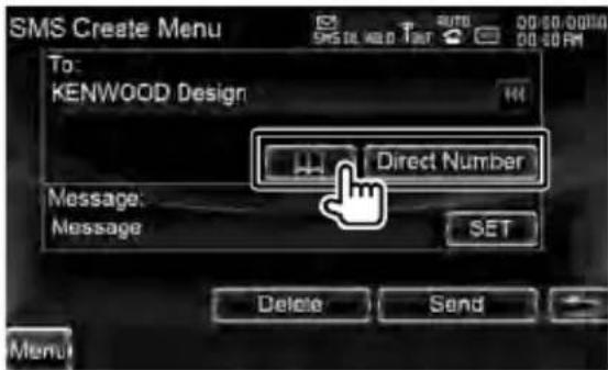 KENWOOD DXN9260BT - Voer de bestemming in - 1