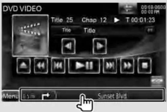 DVD VIDEO Title 25 Chap 12 T 00:01:23 Title Title Menu 0.5 m Sunset Blvd
