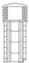 Cadel ELISE3 - SCHOORSTEENPOT - 1
