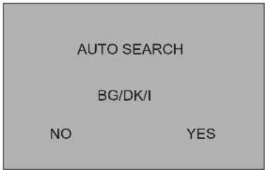 AUTO SEARCH BG/DK/I NO YES