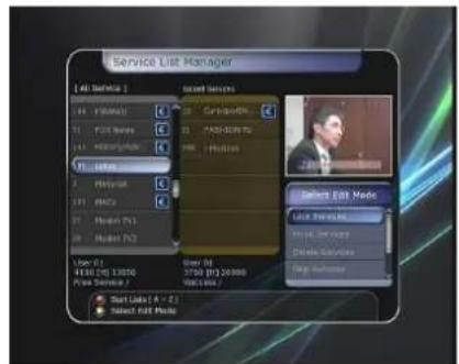 Rebox RE-2210HD PVR - Zenderlijst Manager - 1