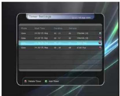 Rebox RE-2210HD PVR - ● Programma opname (via EPG) : - 2