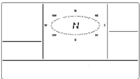 VELLEMAN WS-2800 - WIND DIRECTION DISPLAY TYPE SETTING - 1