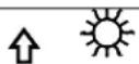 VELLEMAN WS-2800 - WEATHER FORECASTING ICONS: - 1