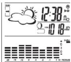 Cresta WX751 - CONTROLEREN VAN BAROMETRISCHE DRUK - 1
