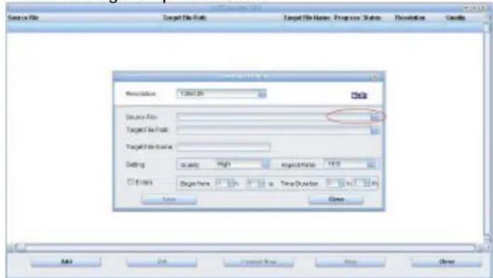 Qware MP-450BL - Klik vervolgens op Source file. - 1