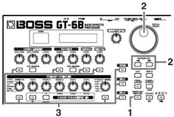 BOSS GT-6B BASS EFFECTS PROCESSOR COMP. LIMITER OFF/EXPET CHORAGE R/WIDY TYPE SWITCHER TYPE SWITCHER PHASEMP/SPINUM TYPE SWITCHER PHASEMP/SPINUM PHASEMP/SPINUM PHASEMP/SPINUM PHASEMP/SPINUM PHASEMP/SPINUM PHASEMP/SPINUM PHASEMP/SPINUM PHASEMP/SPINUM PHASEMP/SPINUM PHASEMP/SPINUM PHASEMP/SPINUM PHASE…