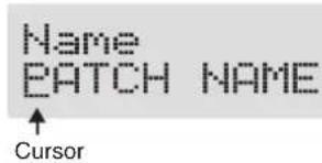 Name PATCH NAME ↑ Cursor