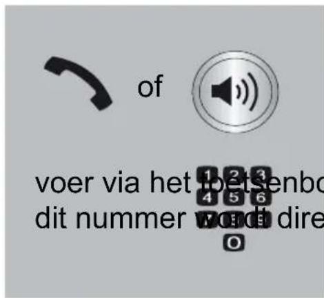 of voer via het betsenbo dit nummer 1 2 3 4 5 6 7 8 9 dire 0