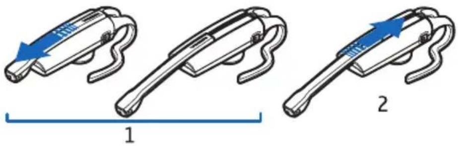 NOKIA BH-900 - ■ Uitschuifbare microfoon - 1