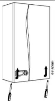 FERROLI MegaLux A 131 - Verwijder de mantel - 1