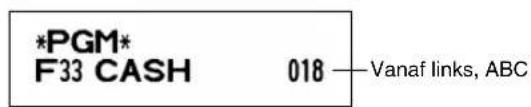 *PGM* F33 CASH 018—Vanaf links, ABC