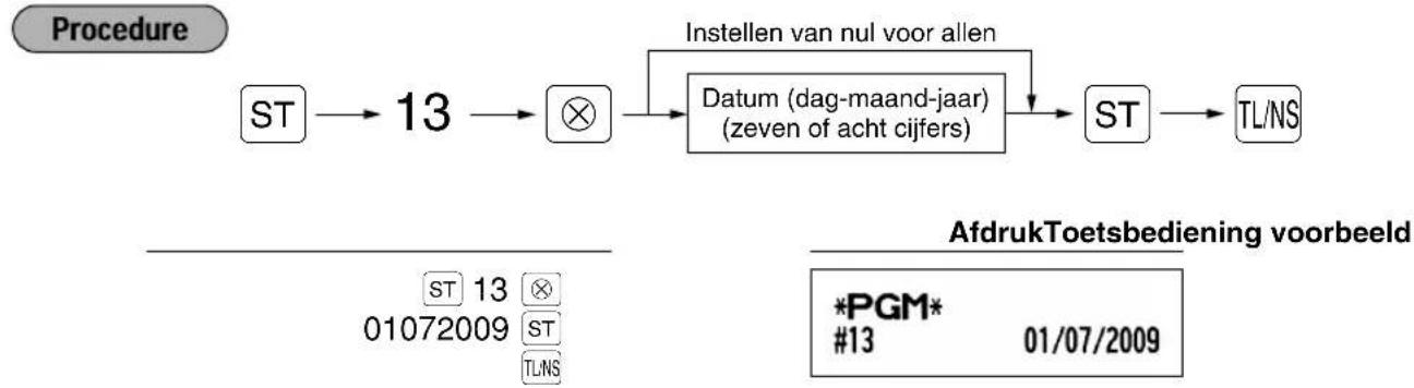 SHARP XE-A213 - ■ Instellen van datum voor EURO-modificatie - 1