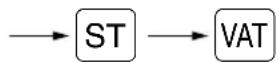 SHARP XE-A213 - Handmatig BTW 1-4 systeem (Handmatige invoermethode met gebruik van ingestelde percentages) - 1