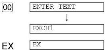 SHARP XE-A213 - Programmeren van tekst (Druk op ST om deze stap over te slaan.) - 1