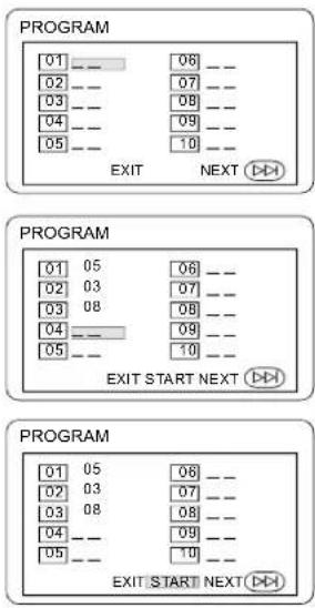 AKAI CT-S211MTD-E3S - Om een programma te wissen - 1