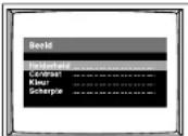 Finlux CT1402T DVD - BEELDINSTELLINGEN - 1