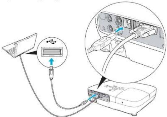 EPSON EB-X92 - De Afstandsbediening Als Muis Gebruiken - 1