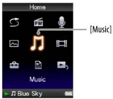 SONY Walkman NWZ-E445 - De timer instellen - 2
