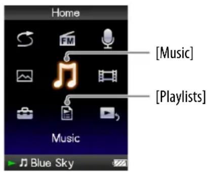 SONY Walkman NWZ-E445 - Zoeken naar nummers - 2